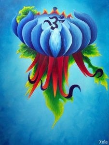 OmFlower | Oil Painting by Xela, Amsterdam